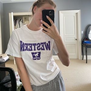 western university tshirt